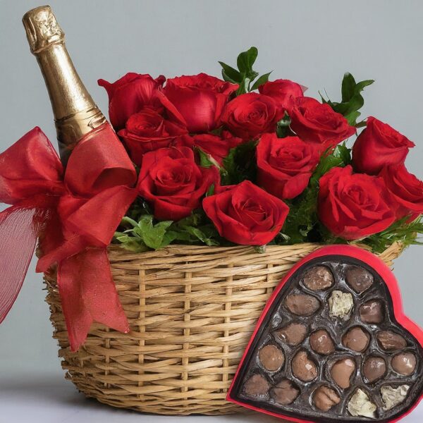 Luxe Rose & Chocolates